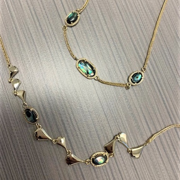 Kendra Scott Long Triple Strand Necklace - RETIRED - Picture 6 of 8